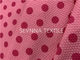 Polyester-Mikrofaser-rosa aufbereitetes Badebekleidungs-Gewebe Breathable für Damen