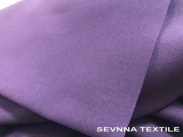 Jersey 2 Weisen-Ausdehnung purpurrote Lycra-Gewebe-Ebenen-Farben für Kompression Activewear