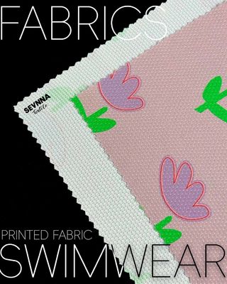 180gsm schweres Doppelstrickgewebe für Sommer- und Herbstbekleidung mit umweltfreundlichem 87% recyceltem Nylon