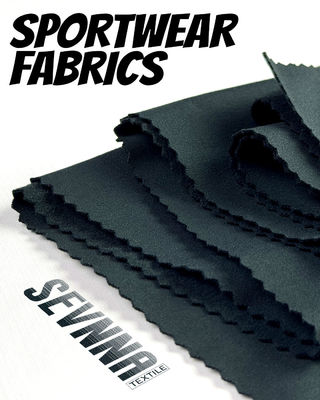 Hochleistungs-Laufstoffe mit UPF 50+ Sonnenschutz, elastischem Saum und Anti-Geruchs-Technologie für Activewear