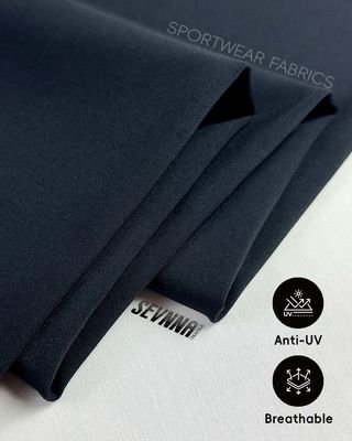 Anpassbares Sport-BH-Gewebe mit einer Breite von 150 cm und recycelter Nylon-Spandex-Mischung für Aktivkleidung