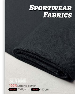 220 g/m² 100% Bio-Baumwolle Fahrradstoff mit hoher Haltbarkeit für Premium-Radbekleidung