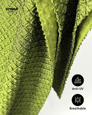 285gm Chlorbeständiges, schnell trocknendes, recyceltes Badebekleidungsgewebe für nachhaltig umweltfreundliche Badekleidung