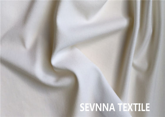 Öl beständiges weißes Lycra-Gewebe, 2 Möglichkeits-Ausdehnungs-Polyester Lycra-Spandex-Gewebe