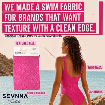 310GSM UPF 50+ Recycling-Nylon-Spandex-Badekleidung mit Textur RN-2776
