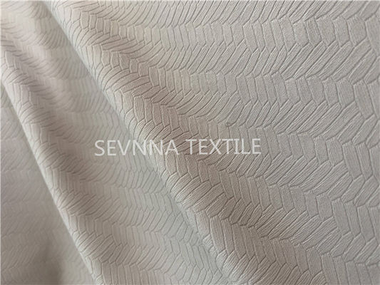 Badebekleidungs-Gewebe-Polyester-beige Farbe Bondi glänzende 152cm Breite aufbereitete