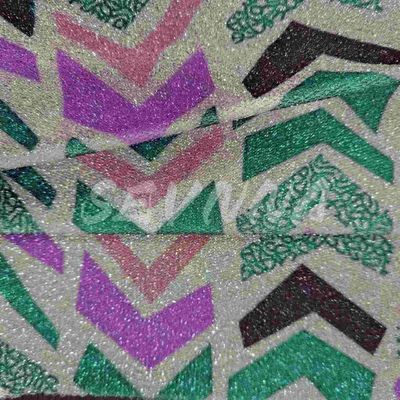 Weiches Jacquard, gestricktes, doppelt gestricktes Gewebe, recyceltes Polyester, Dichte Rollen, für Erwachsene/Kinder verpackt
