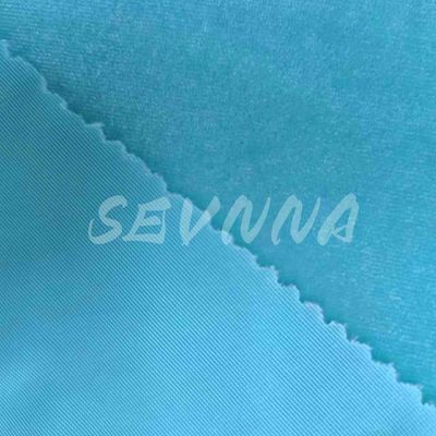 Weiches Gefühl Recycling-Polyester Spandex Stoff 160cm angepasste Länge Farbfestheit 3-4 Grad