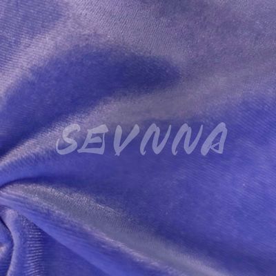 160cm 250gm Polyester Stretch Stoff erschwinglich Spandex Stoff für kundenspezifische Längen