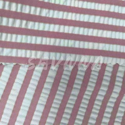 High Stretch Polyester Spandex Stoff für Badeanzüge 55%Recycling Polyester 40%Nylon 5%EL