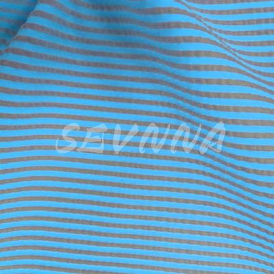 Weiches Jacquard-Doppelstrickgewebe 240gm Recycling-Polyester-Rollverpackung für Erwachsene Kinder