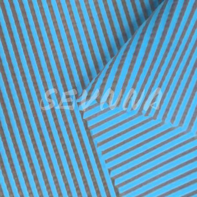 Weiches Jacquard-Doppelstrickgewebe 240gm Recycling-Polyester-Rollverpackung für Erwachsene Kinder