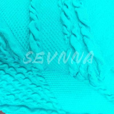 420GSM angepasste recycelte Polyester Spandex Activewear Strickgewebe