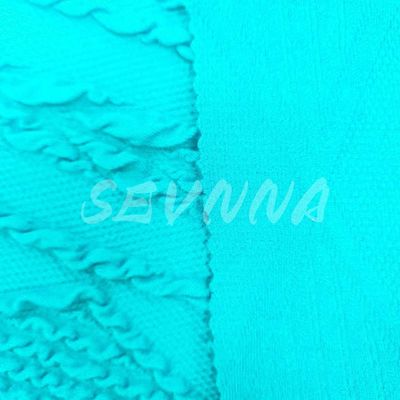 420GSM angepasste recycelte Polyester Spandex Activewear Strickgewebe