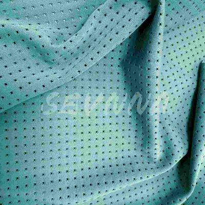 Nahtlos 80% recyceltes Nylon 20% Spandex Sport BH Stoff Stretch Solid / digital gedruckte Textilien