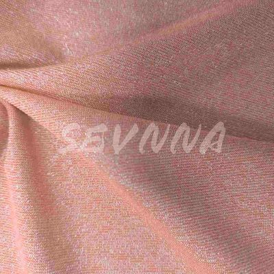 Metallische Mischung Stretchy Nylon Spandex Stoff für Aktivkleidung