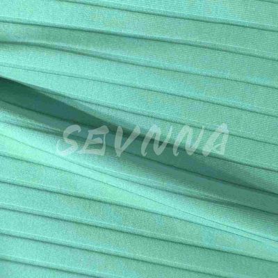 Recyceltes Lycra-Gewebe mit Nebelfolie Metalldruck Hologramm Rundstrick
