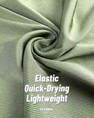 88% recyceltes Nylon 12% Spandex atmungsaktives Stretchgewebe für Training / Fitness