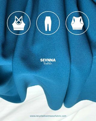 SPF50 Recycling-Lycra-Gewebe 68%Nilit Softex Nylon FD 32%Lycra-Material für umweltfreundliche Fitnessbekleidung