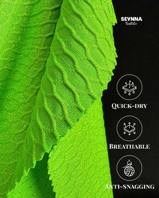 135 cm Breite Grünes, recyceltes Nylon Gewebe Umweltfreundlich und langlebig