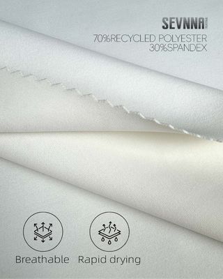 150cm Breite Recycling-Polyester-Gewebe für nachhaltige Produkte