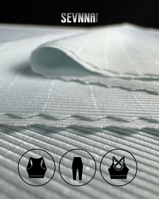 68% COLD Nylon RB 3% Nylon 29% Lycra Material Details in recyceltem Lycra Stoff für langlebige und komfortable Kleidung