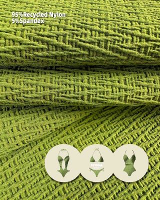 Ökofreundliches Badebekleidungsgewebe Ökofreundliche Alternative zur Badekollektion