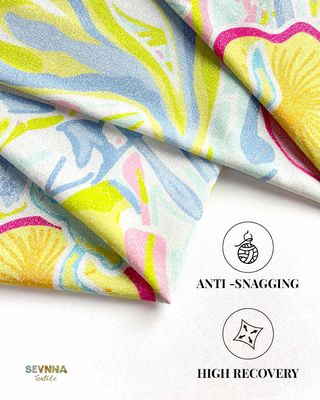Durchschnittliches Gewicht 165cm Breite Streck Leggings Stoff für Aktivitäten