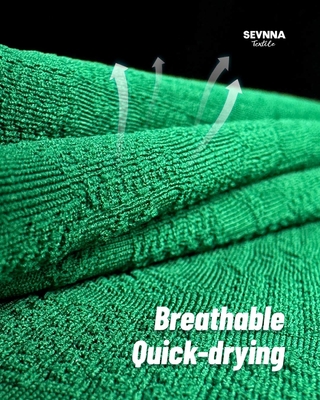 Hochformbeständige, strukturierte Schwimmstoff-Alternativen 91 % recyceltes Polyester 9 % Elasthan mit Garantie