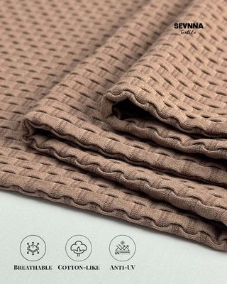 105cm Recycled Nylon Spandex Double Knit Fabric 360gsm