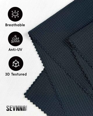 160cm Breite UV-Schutz 50+ Laufstoffe mit recyceltem Polyester für Hochleistungs-Aktivkleidung