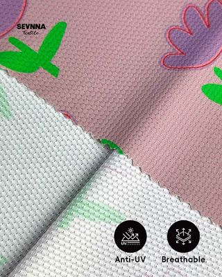 180gsm schweres Doppelstrickgewebe für Sommer- und Herbstbekleidung mit umweltfreundlichem 87% recyceltem Nylon