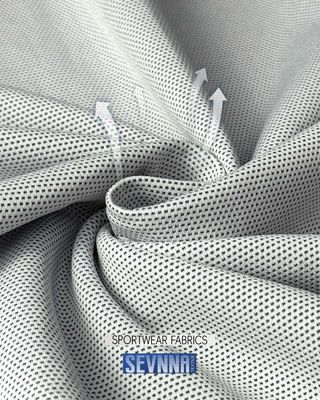 190gsm Running Fabrics with Elastic Hem and Flatlock Seams for Enhanced Performance Textiles