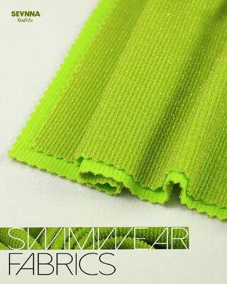Eco Friendly Swimwear Fabric with 120cm Width Breathable and Durable Recycled Swimwear Material
