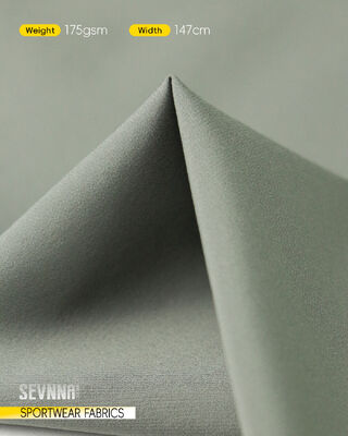 175Gsm Laufgewebe mit 147cm Breite und elastischen Hämmen für Sporttextilien