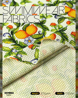 215 gms Eco-Friendly Badekleidung Stoff mit 152cm Breite und recyceltem Nylon für nachhaltige Badekleidung