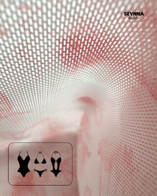 105 gm biologisch abbaubares, umweltfreundliches Badebekleidungsgewebe mit einer Breite von 155 cm für nachhaltige Badekleidung