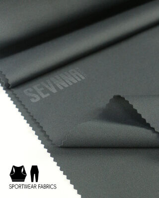 Laufstoffe, die für eine überlegene Dehnbarkeit und Feuchtigkeitskontrolle geeignet sind, geeignet für Sport- und Sportbekleidung