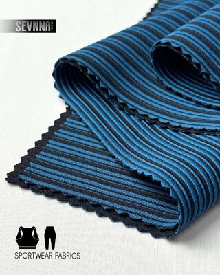 Hochdehnbare, feuchtigkeitsableitende, grüne Textilien, zertifizierter Sport-BH-Stoff für Activewear