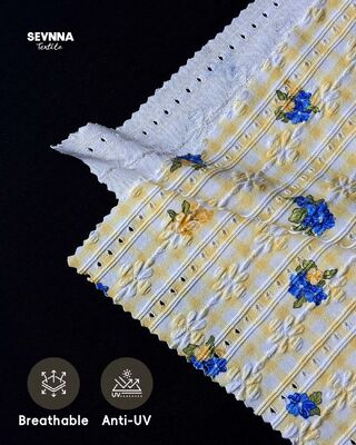 Hochchlorresistentes, strukturiertes Schwimmgewebe mit 92 % recyceltem Nylon + 8 % Spandex und 215 g/m² Gewicht für strapazierfähige Bademode