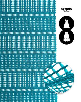 160gm Jacquard-Style Doppelstrickgewebe mit recyceltem Nylon für langlebige und komfortable Kleidung