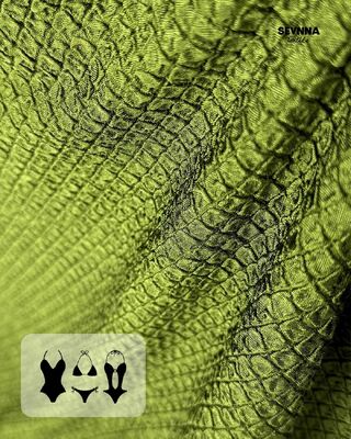 285gm Chlorbeständiges, schnell trocknendes, recyceltes Badebekleidungsgewebe für nachhaltig umweltfreundliche Badekleidung