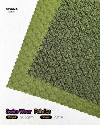 285gm Chlorbeständiges, schnell trocknendes, recyceltes Badebekleidungsgewebe für nachhaltig umweltfreundliche Badekleidung