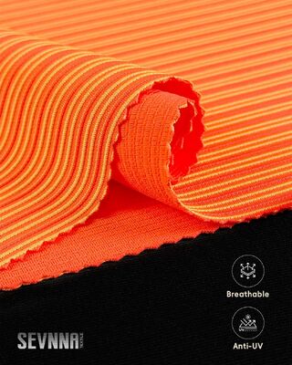 Hoch atmungsaktives, schnell trocknendes Activewear-Strickgewebe mit recycelter Nylonfaser für Sportbekleidung