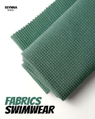 High Stretchiness Textured Swim Stoff mit 95% Bio-Baumwolle und 5% Spandex für hohe Farbfestigkeit