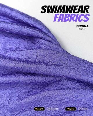 86% recyceltes Nylon UPF 50+ 245 g/m² texturiertes Schwimmgewebe für Hochleistungs-Bademode und Sportbekleidung