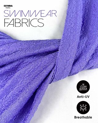 86% recyceltes Nylon UPF 50+ 245 g/m² texturiertes Schwimmgewebe für Hochleistungs-Bademode und Sportbekleidung