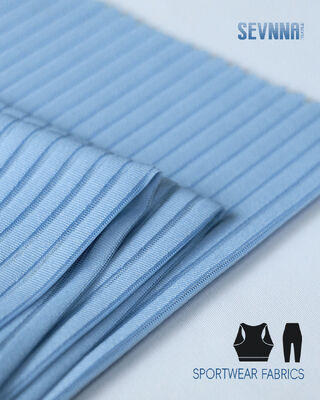 Ökofreundliches Badebekleidungsgewebe aus 90% recyceltem Polyester SD + 10% Spandex, chlorbeständig und schnell trocknend