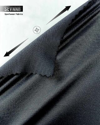 UPF 50+ Laufstoffe mit 4-Wege-Stretch und 240 GSM für Hochleistungs-Sporttextilien