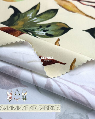 86% Nylon 14% Spandex Recycling-Bademode Stoff 205gsm Unisex Nachhaltiges Bademode Material für umweltfreundliche Bademode Kollektionen